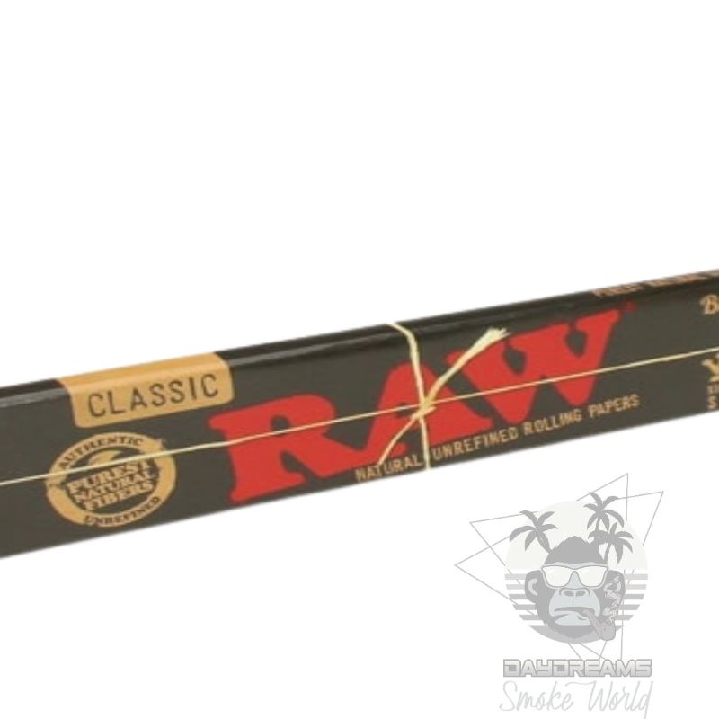 Raw Black Classic King Size Slim Rolling Papers ⋆ Daydreams Smoke Shop 8425