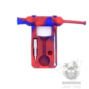 AK47 Machine Gun Shape Silicone Nectar Collector Pipe Equipped With  Stainless Steel Tip Concentrate Dab Straw Silicone Oil Rigs From  Smoking_and_fly, $4.63